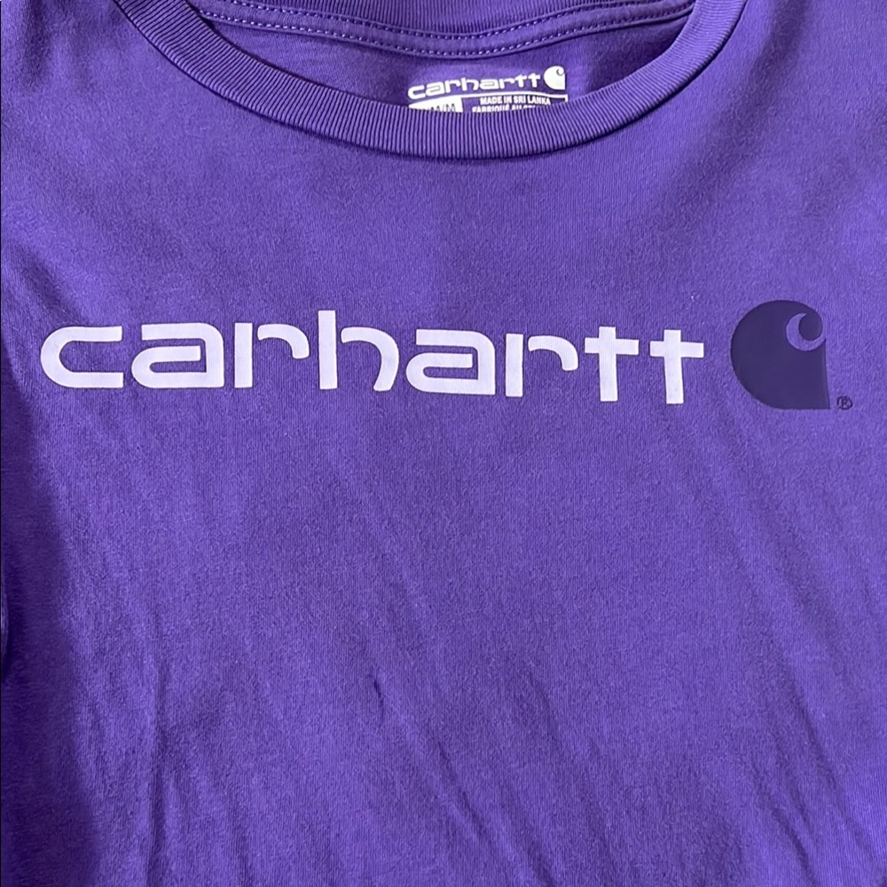 Carhartt Kids' Black and Purple Long Sleeve Shirts - Picture 6 of 8